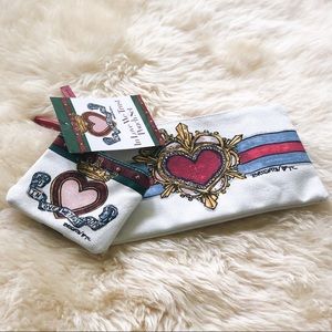NEW! Brighton In Love We Trust 2 Pouch Set